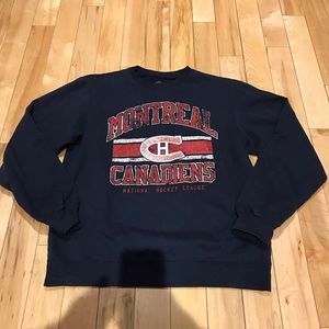 Montreal canadiens sweatshirt crew neck